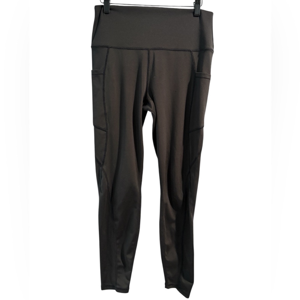 TSLA Black Athletic‎ Leggings- Size Medium